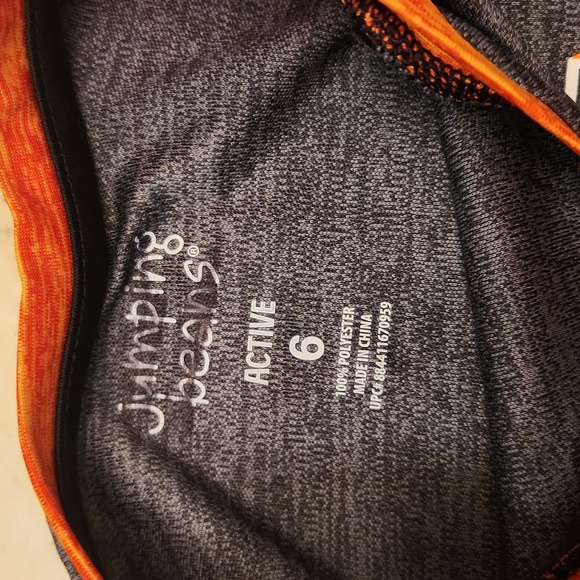 Jumping beans active orange and Gray nasa t-shirt size 6 T - Picture 7 of 9